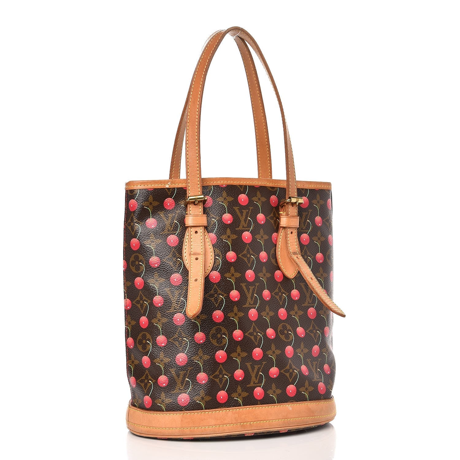Louis Vuitton Monogram Cerises Bucket Bag 3 of 13