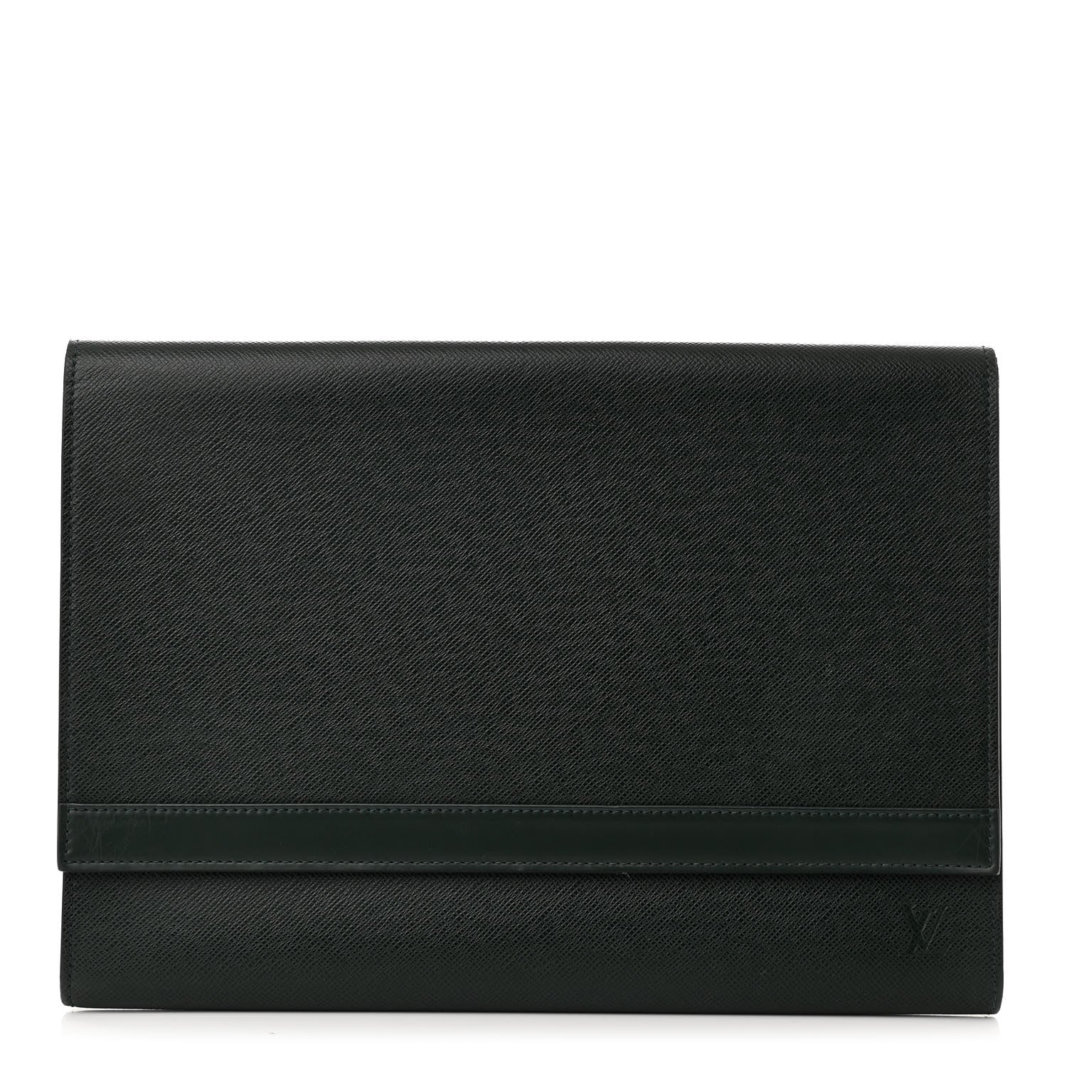 Louis Vuitton Taiga Pochette Volga Portfolio Epicea 1 of 10