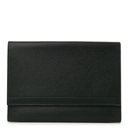 Louis Vuitton Taiga Pochette Volga Portfolio Epicea 1 of 10