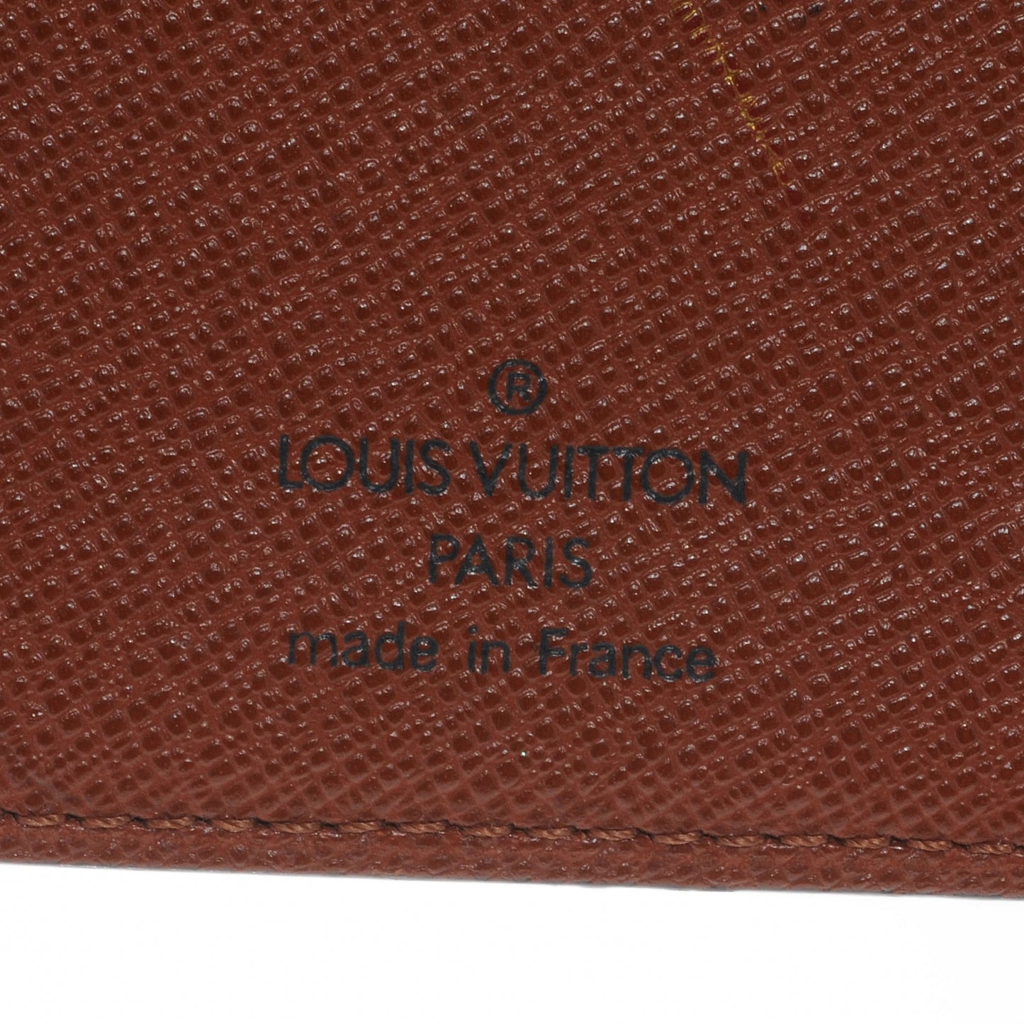 Monogram Checkbook Wallet