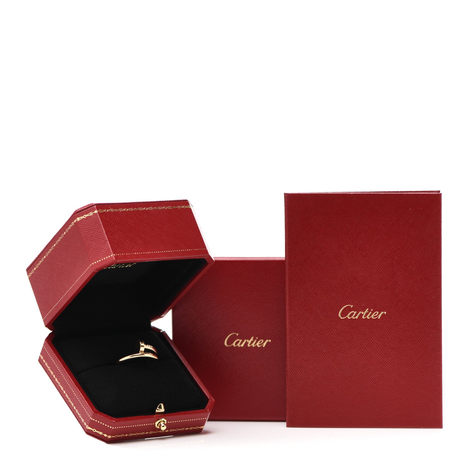 Cartier 18K Yellow Gold Juste Un Clou Ring 57 8 5 of 5