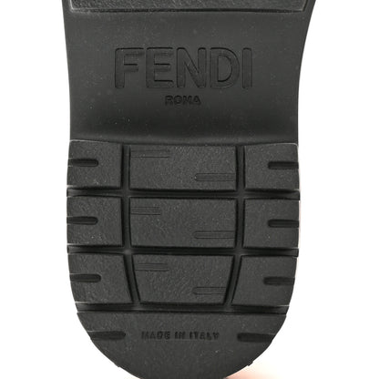 Fendi Nylon Baguette Domino 50mm Biker Boots 38 Baby Pink Nolita 7 of 11