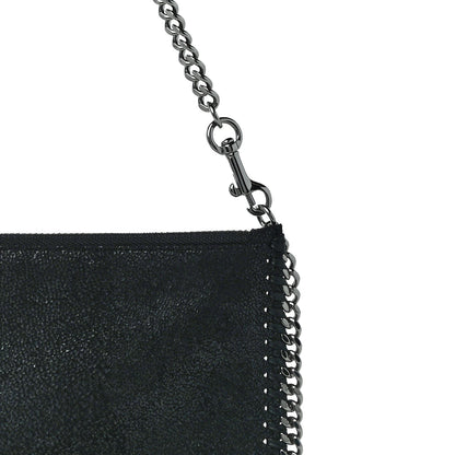 Stella McCartney Shaggy Deer Falabella Clutch Navy 7 of 10