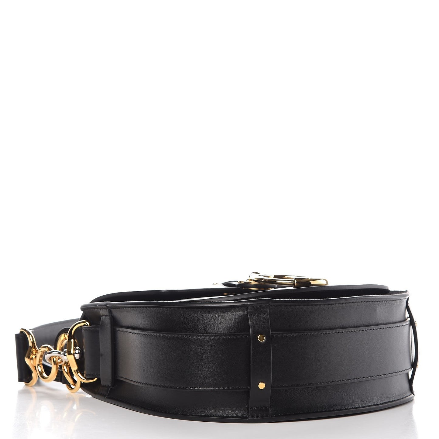 Calfskin Large Tess Bag Black