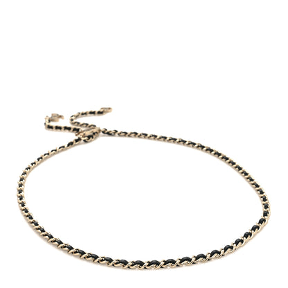 Chanel Lambskin Enamel CC Chain Belt Black Gold 2 of 4