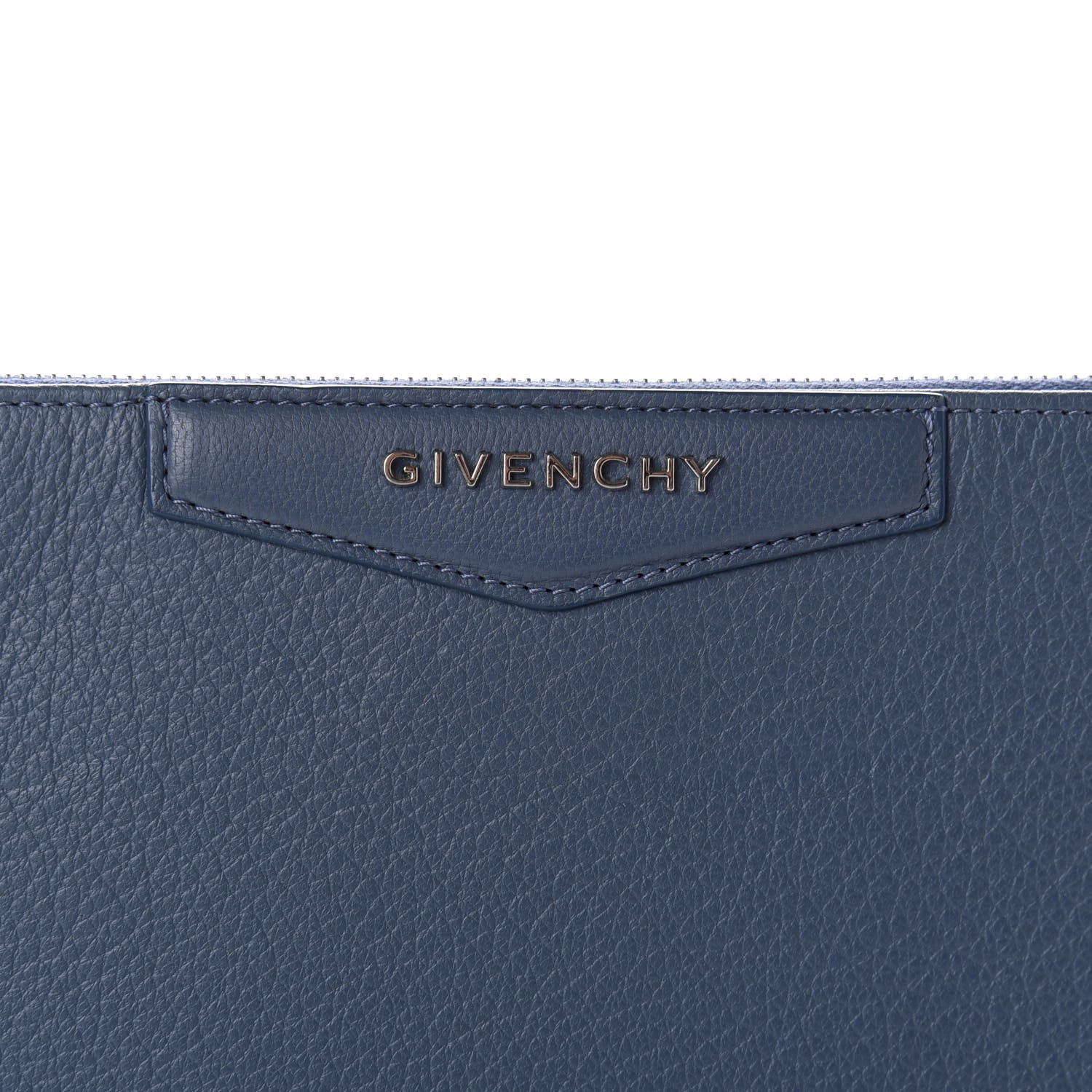 Givenchy Sugar Goatskin Medium Antigona Pouch Mineral Blue 8 of 8