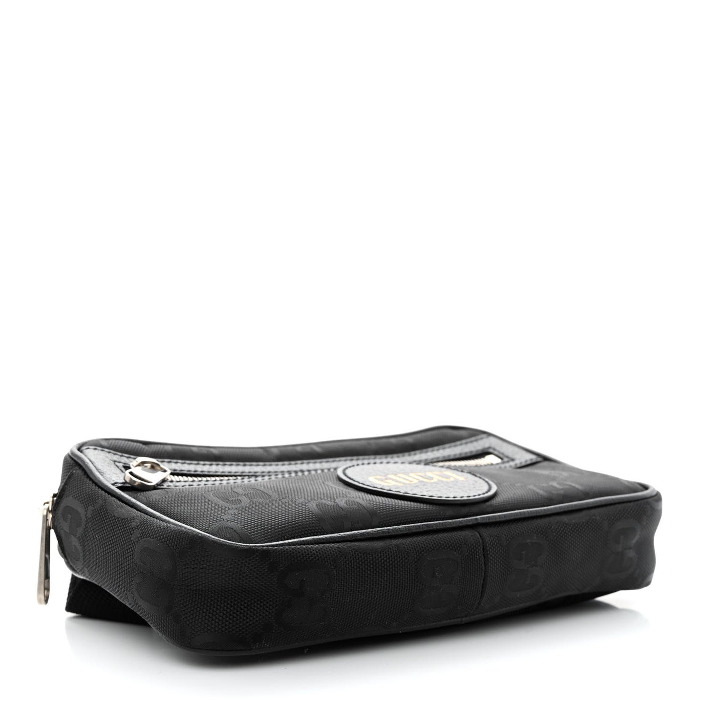 Econyl Nylon Monogram Off The Grid Belt Bag Black
