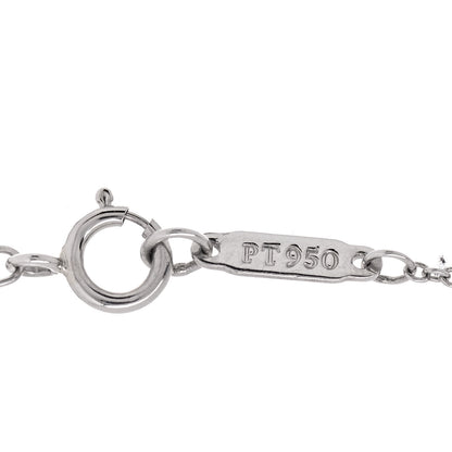 Tiffany Platinum Diamond Medium Cross Pendant Necklace 4 of 5