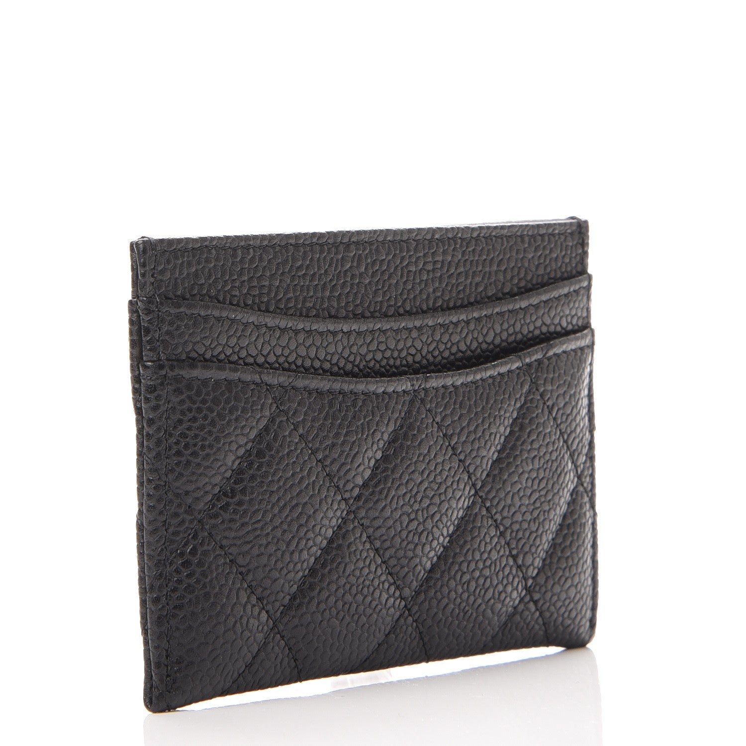 Chanel Caviar Quilted Card Holder Black 3 of 9