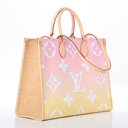 Louis Vuitton Monogram Giant By The Pool Hawaii Onthego GM Light Pink 2 of 4