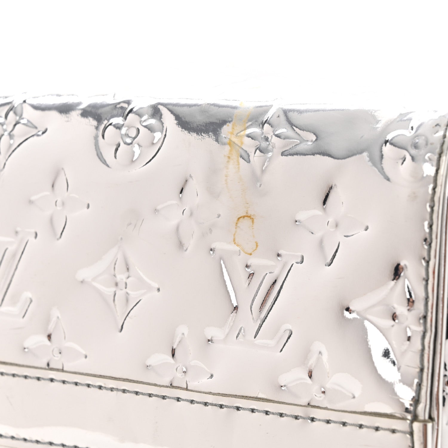 Louis Vuitton Monogram Miroir Speedy 30 Silver 16 of 17