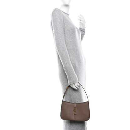 Saint Laurent Smooth Calfskin Le 5 A 7 Hobo Taupe 2 of 12