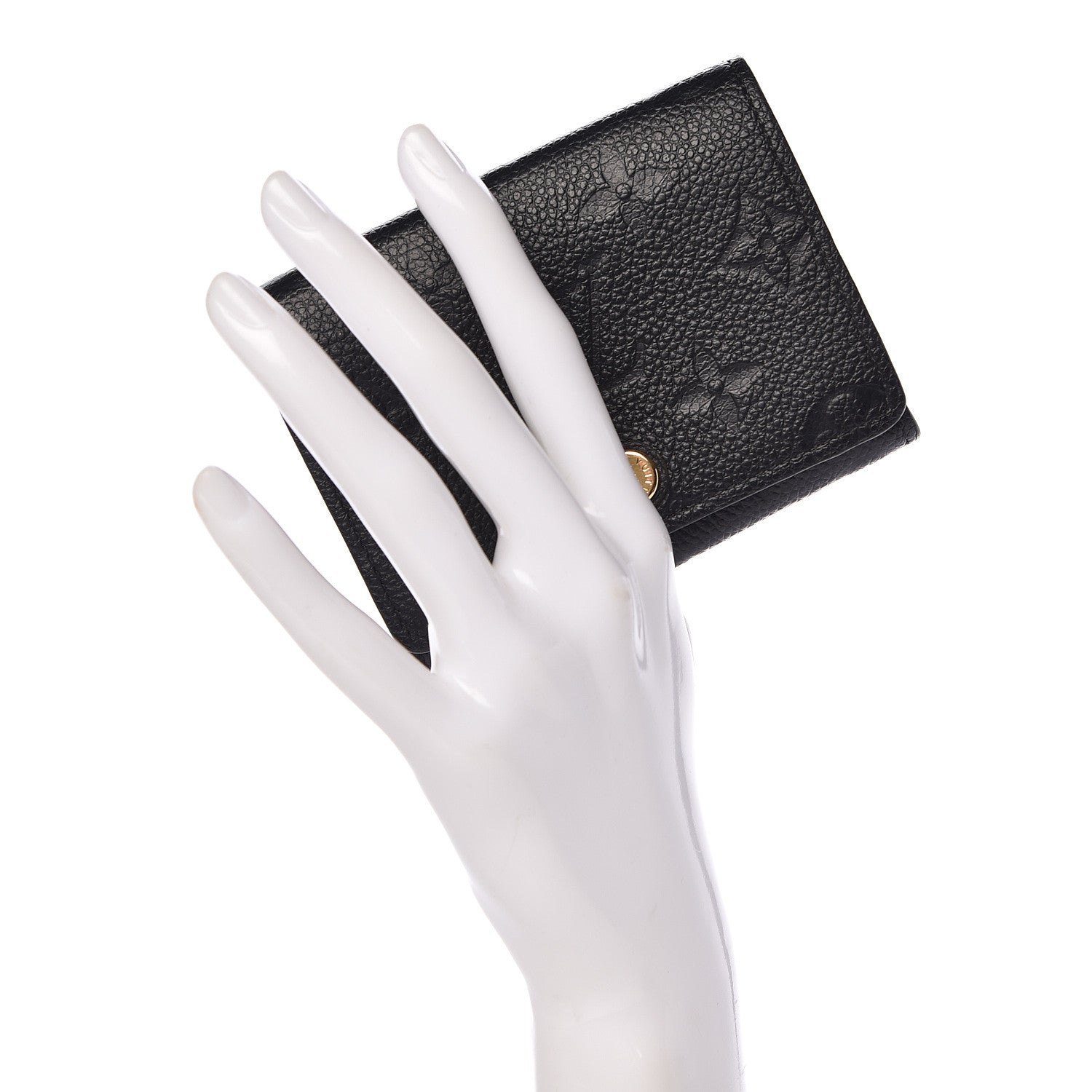 Louis Vuitton Empreinte Business Card Holder Black 2 of 8