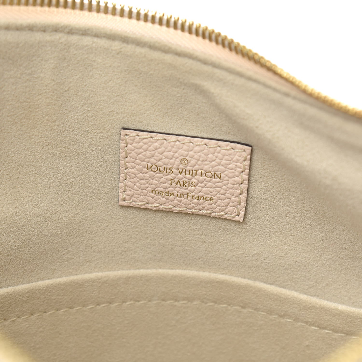 Louis Vuitton Empreinte Monogram Giant By The Pool Marshmallow Hobo Cream Saffron 6 of 9