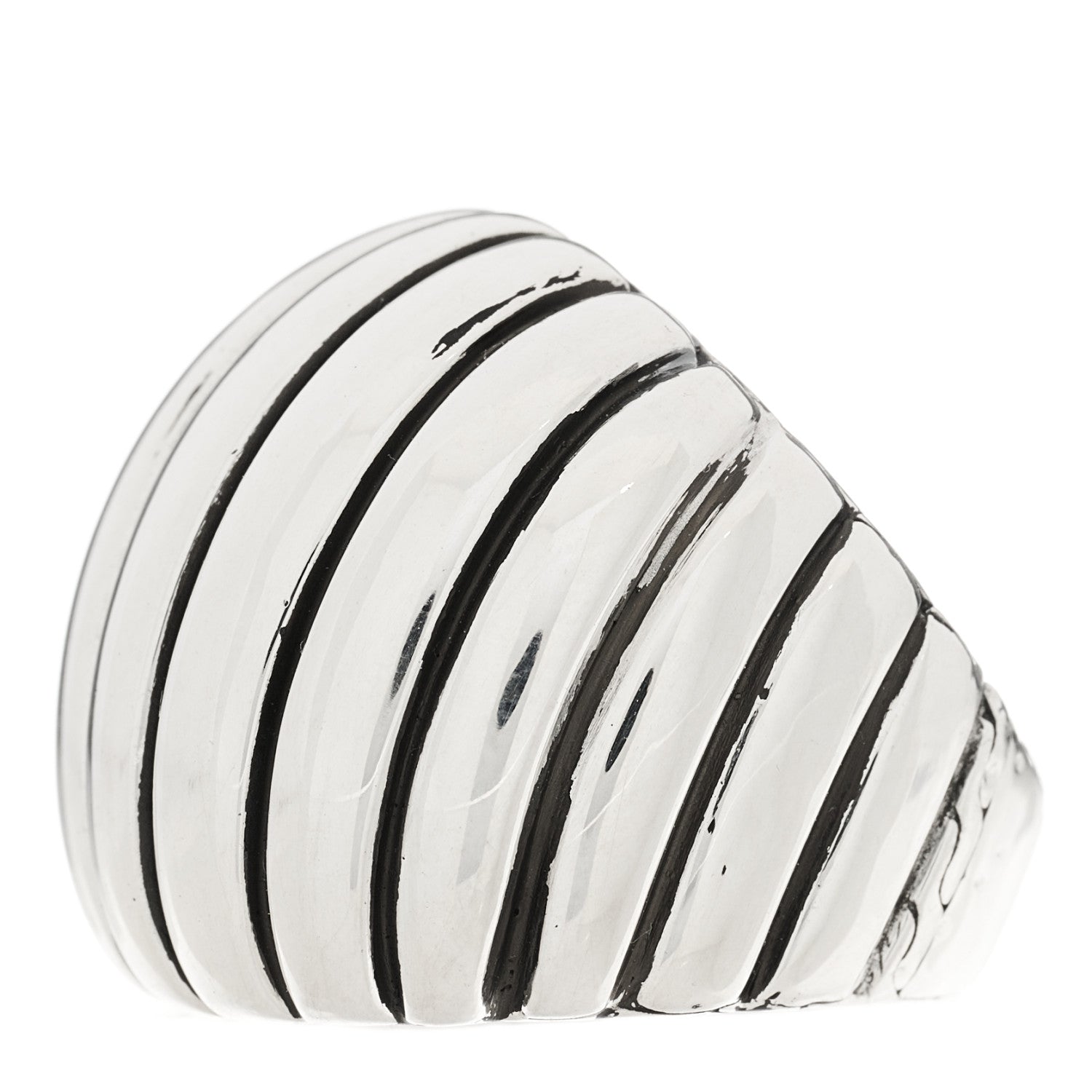 John Hardy Sterling Silver Bedeg Dome Ring 51 5.75 3 of 6