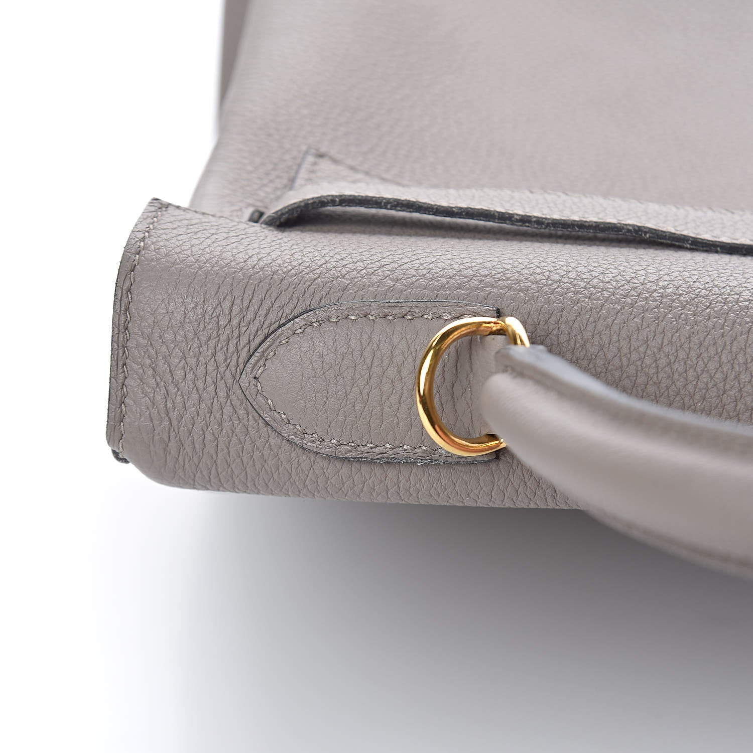 Hermes Togo Kelly Retourne 32 Gris Asphalte 10 of 48