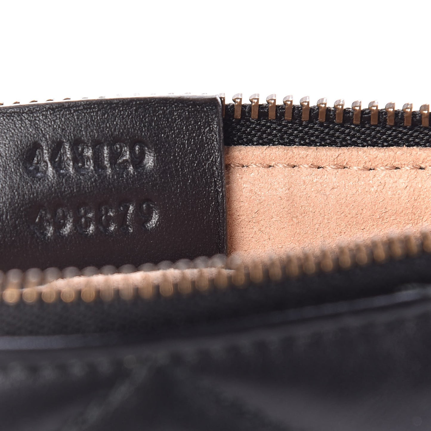 Calfskin Matelasse Mini GG Marmont Chain Bag Black