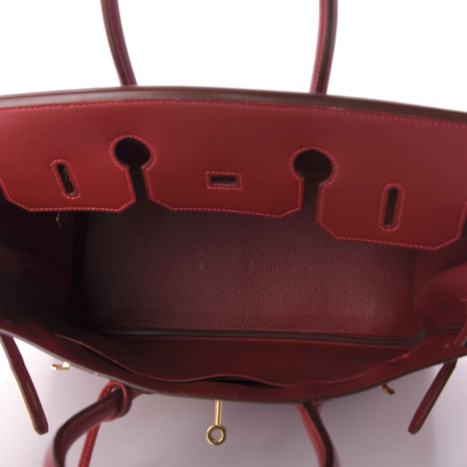 Hermes Box Birkin 35 Rouge Vif 5 of 9