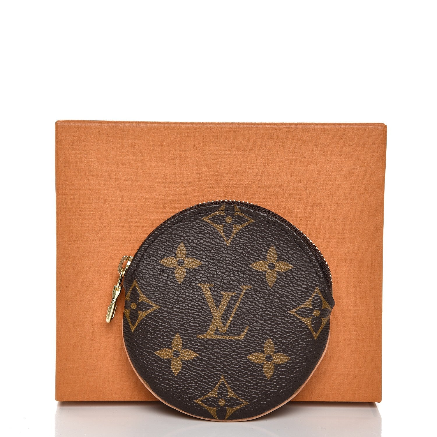 Louis Vuitton Monogram Round Coin Purse 9 of 9