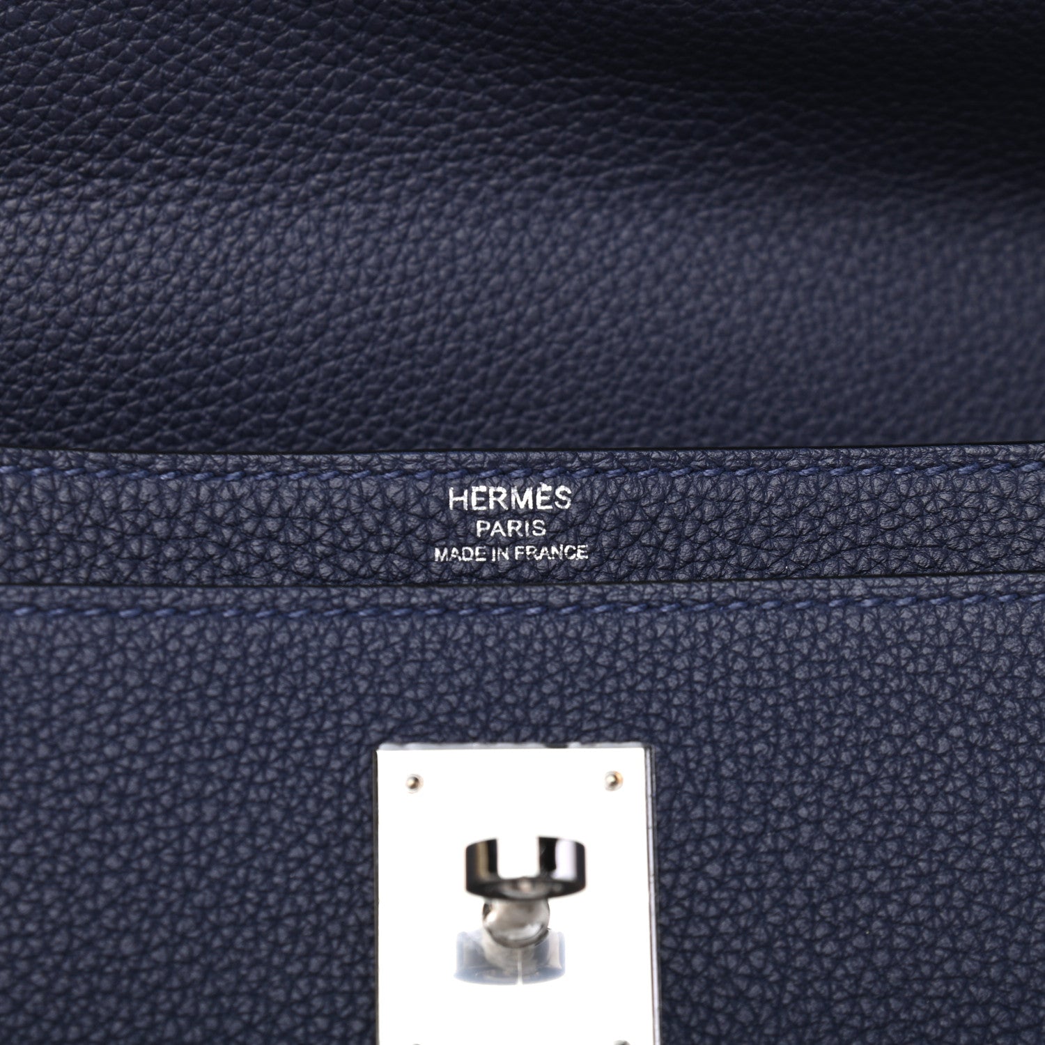Hermes Togo Kelly Depeches 36 Bleu Nuit 5 of 7