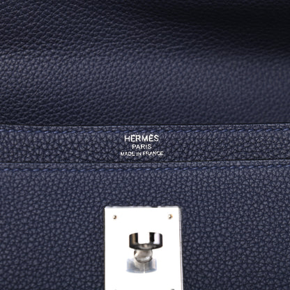 Hermes Togo Kelly Depeches 36 Bleu Nuit 5 of 7