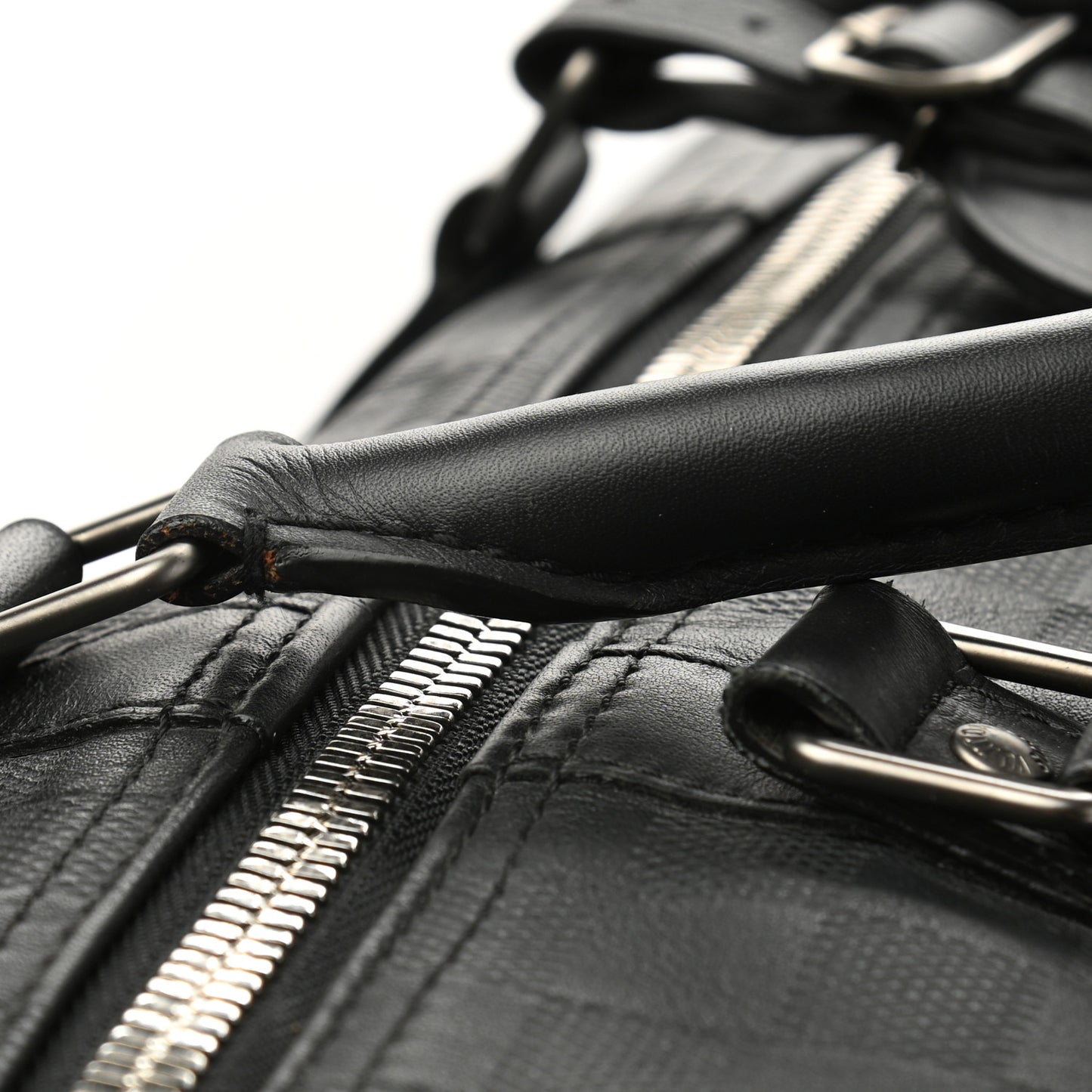 Damier Infini Keepall Bandouliere 55 Onyx