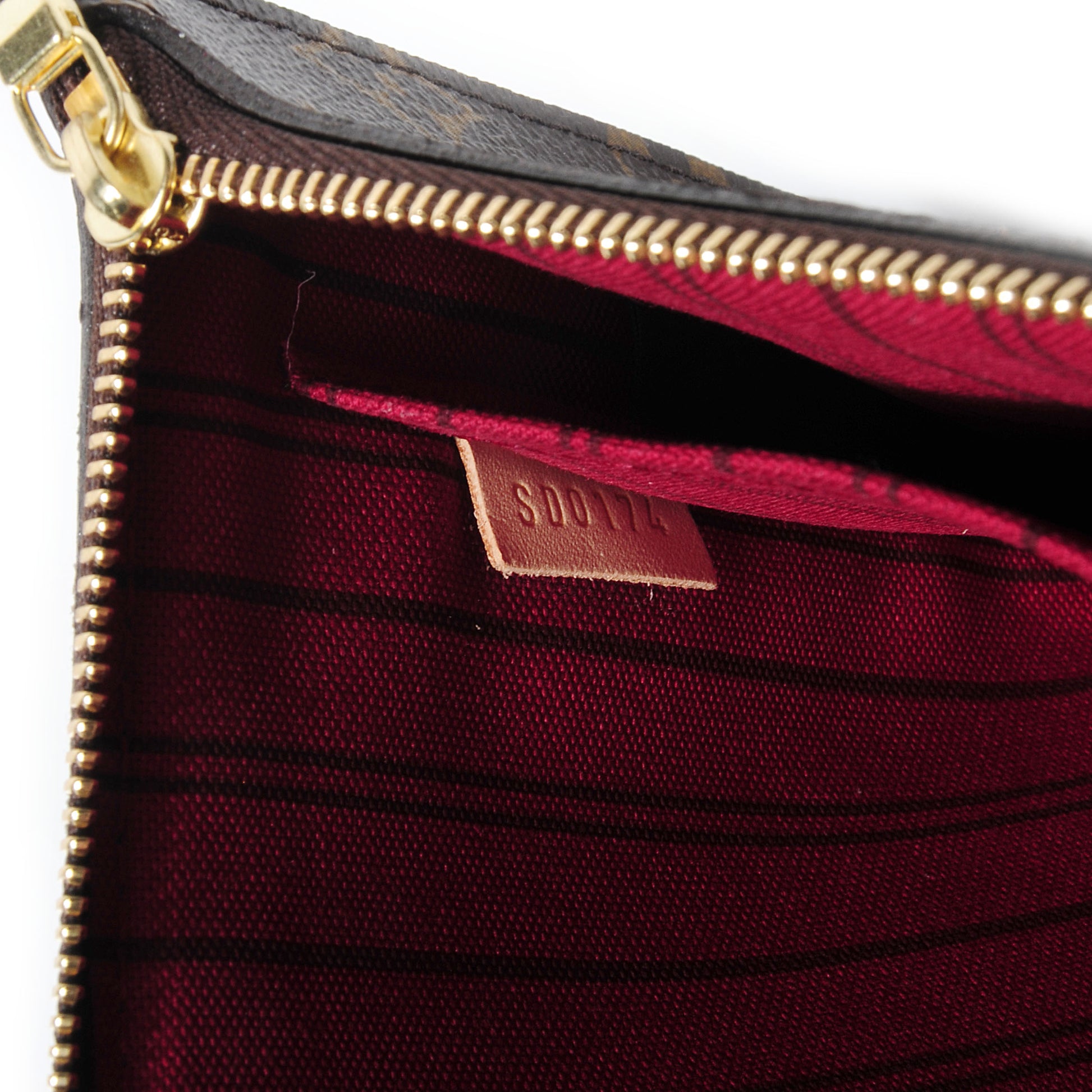 Louis Vuitton Monogram Neverfull MM GM Pochette 7 of 8