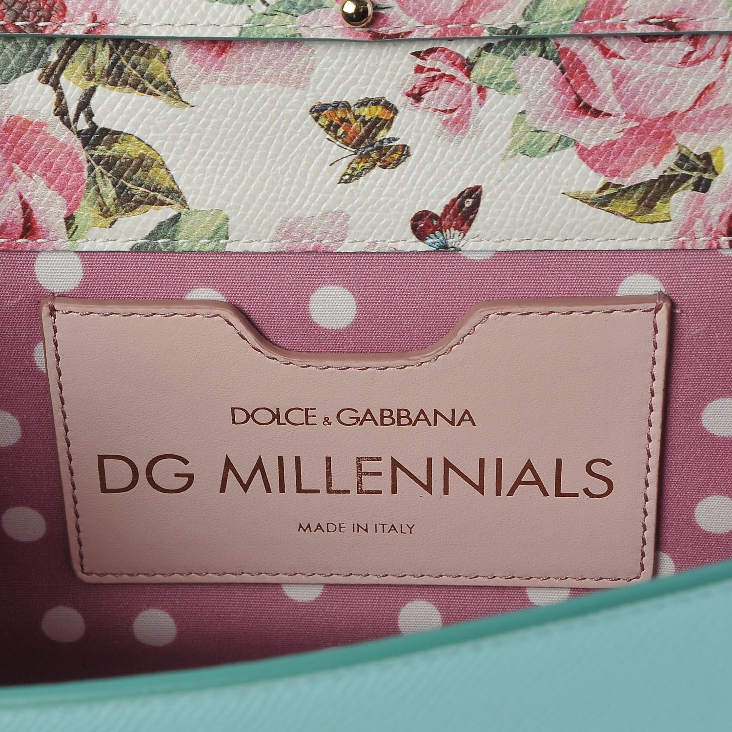 Dolce & Gabbana Dauphine DG Millennials Crossbody Bag Blue 5 of 6