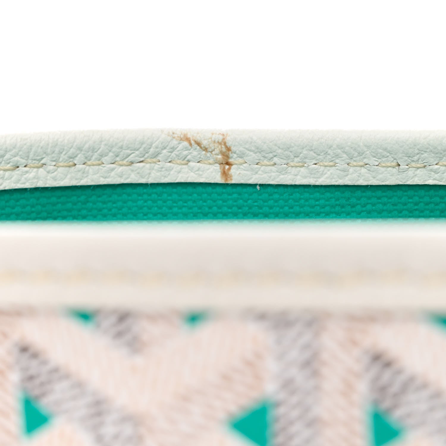 Goyard Goyardine Saint Louis Claire Voie PM White Opaline 13 of 13