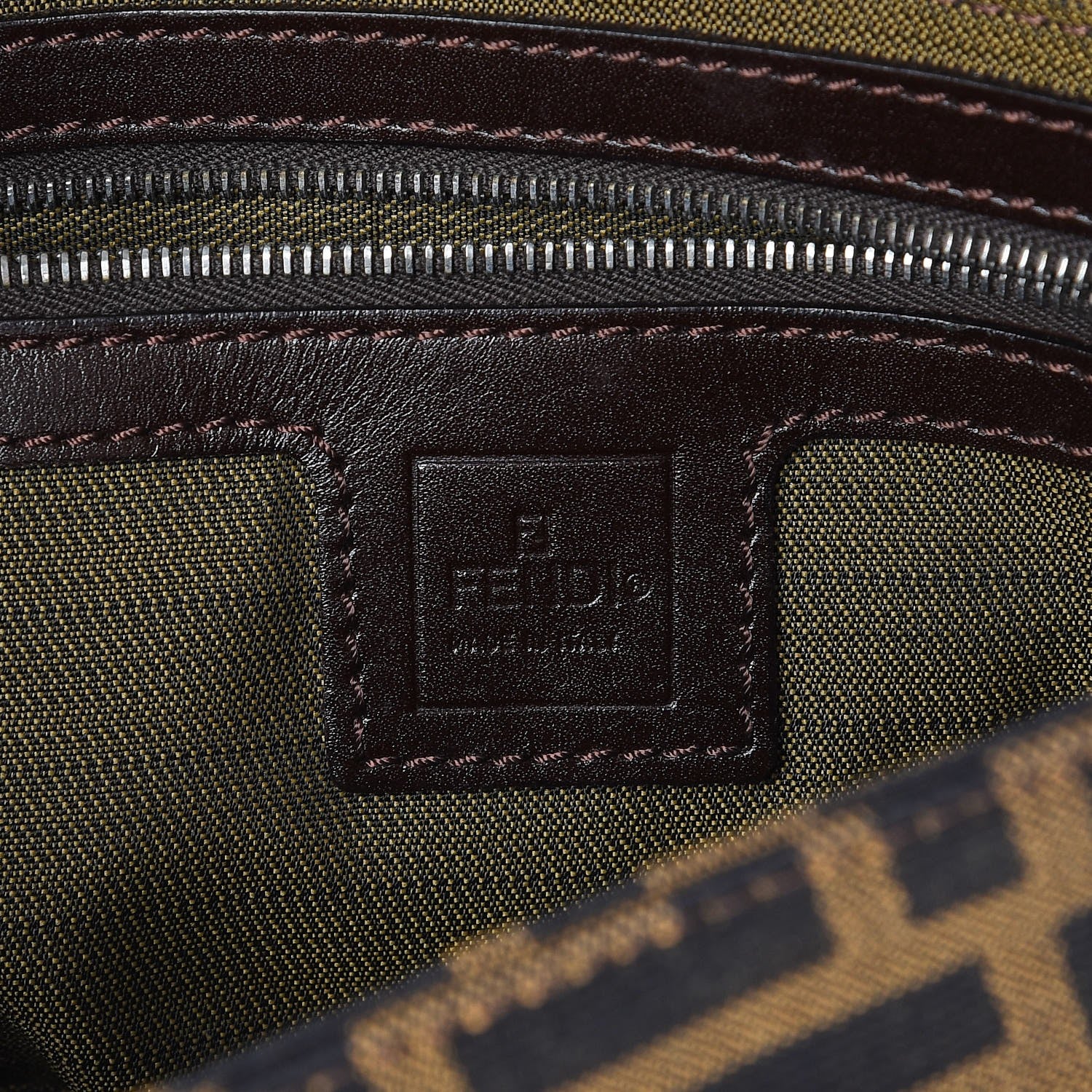 Fendi Zucca Baguette Tobacco 6 of 8