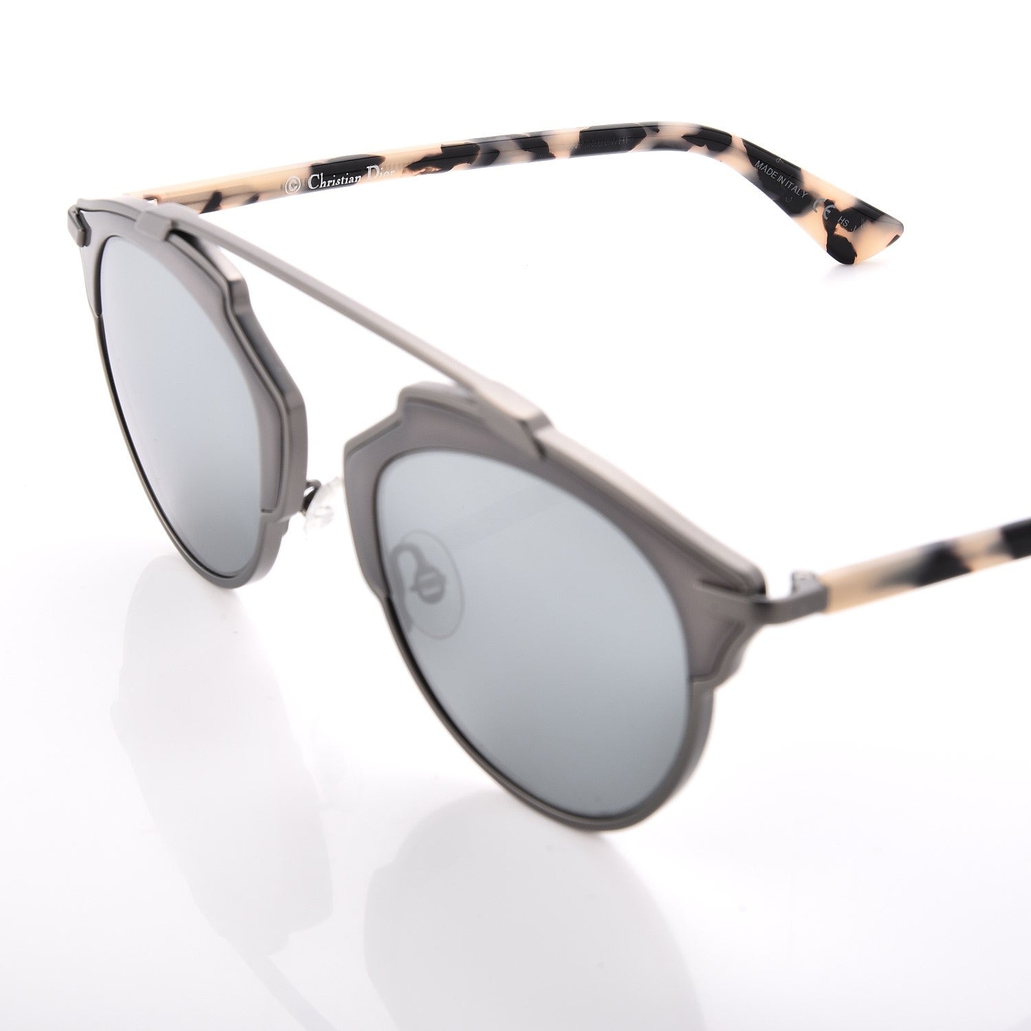 Christian Dior So Real Sunglasses Ruthenium Light Havana 6 of 8