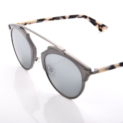Christian Dior So Real Sunglasses Ruthenium Light Havana 6 of 8