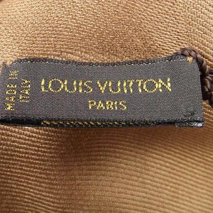 Louis Vuitton Wool Silk Monogram Shawl Camel 5 of 7