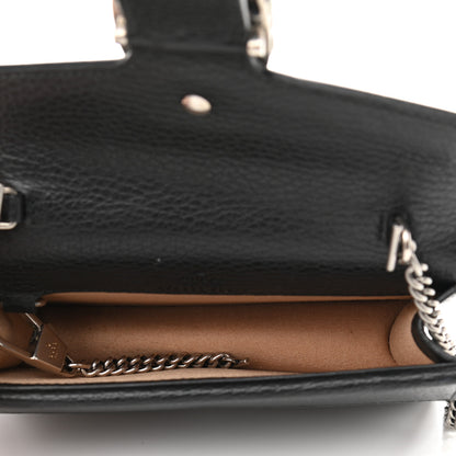 Gucci Calfskin Super Mini Dionysus Shoulder Bag Black 4 of 9