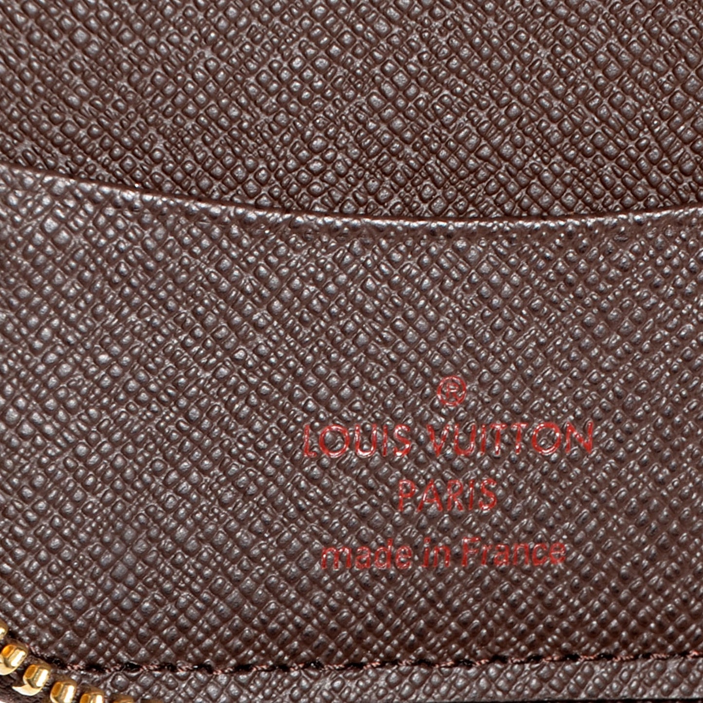 Damier Ebene Zippy Compact Wallet