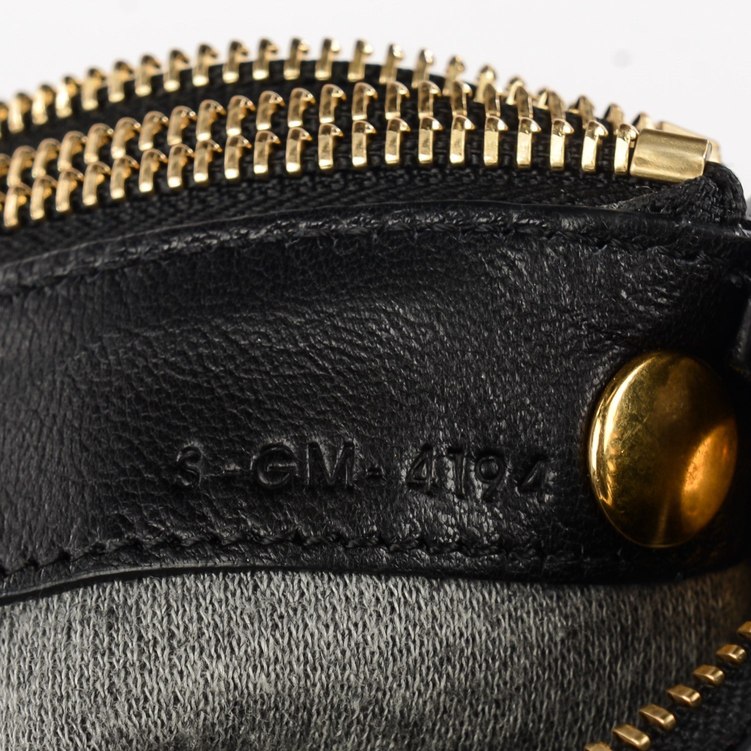 Celine Lambskin Small Trio Crossbody Bag Black 6 of 7