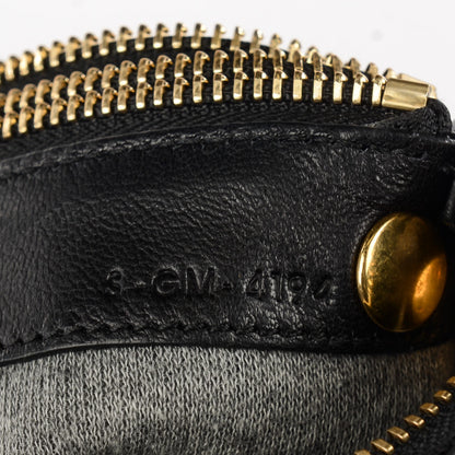 Celine Lambskin Small Trio Crossbody Bag Black 6 of 7