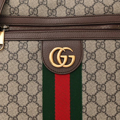 Gucci GG Supreme Monogram Web Small Ophidia Messenger Bag Brown 8 of 13