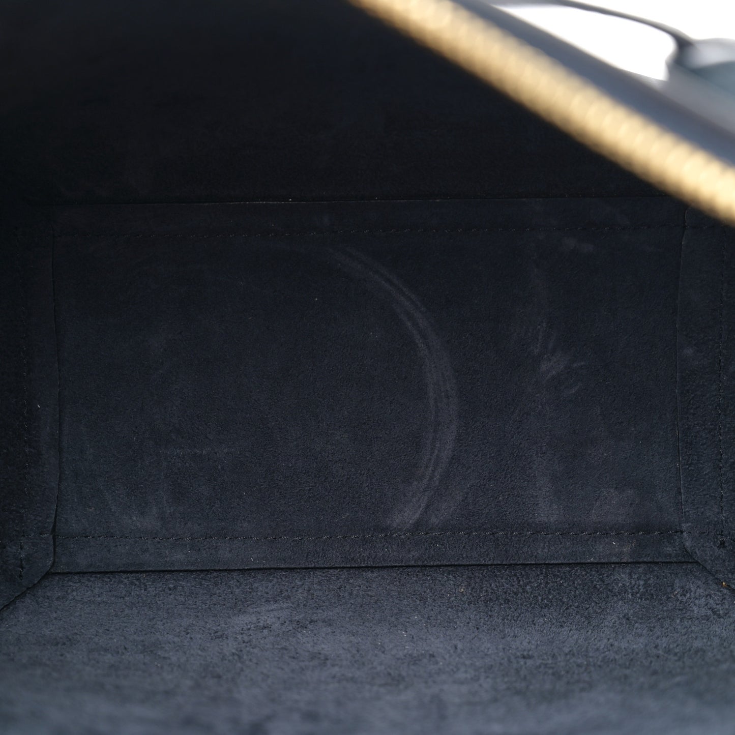 Grained Calfskin Nano Belt Bag Navy