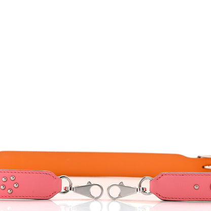 Hermes Swift Studded Carnaby Losange Shoulder Strap Rose D'Ete Abricot 3 of 5
