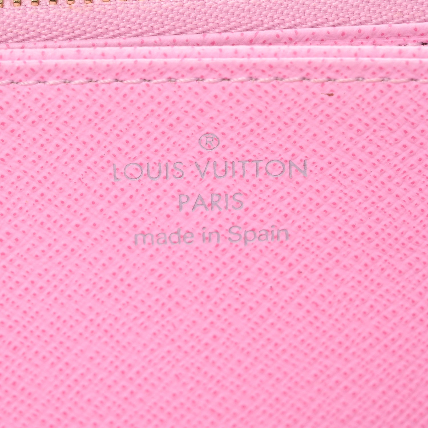Louis Vuitton Monogram Multicolor Zippy Wallet White Litchi 6 of 9
