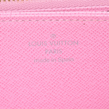 Louis Vuitton Monogram Multicolor Zippy Wallet White Litchi 6 of 9