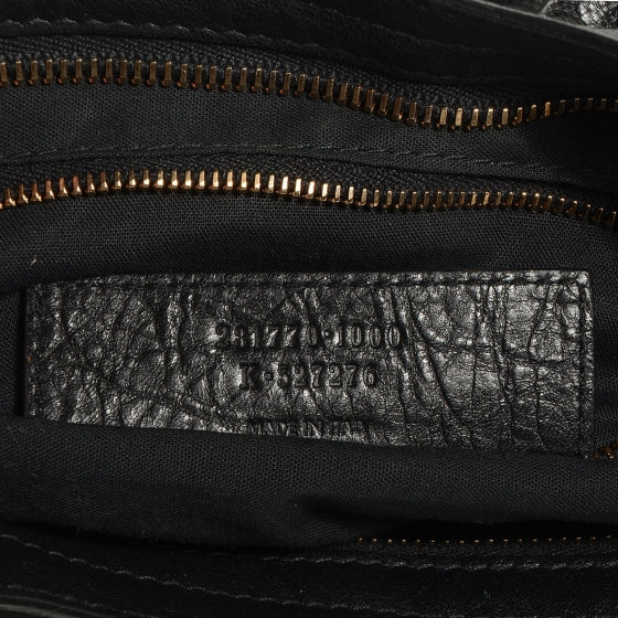 Balenciaga Agneau Giant 12 Rose Gold Hardware City Black 7 of 10