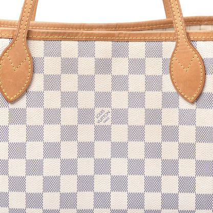 Louis Vuitton Damier Azur Neverfull MM 11 of 14