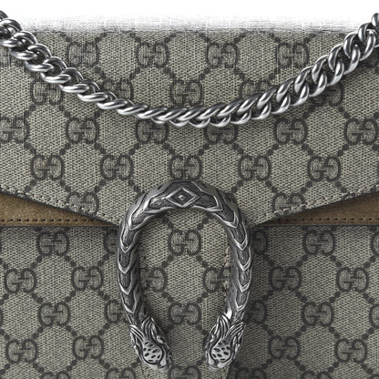 Gucci GG Supreme Monogram Small Dionysus Shoulder Bag Taupe 10 of 10