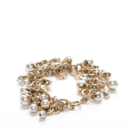 Christian Dior Pearl Mise en Dior Bracelet Gold 3 of 5
