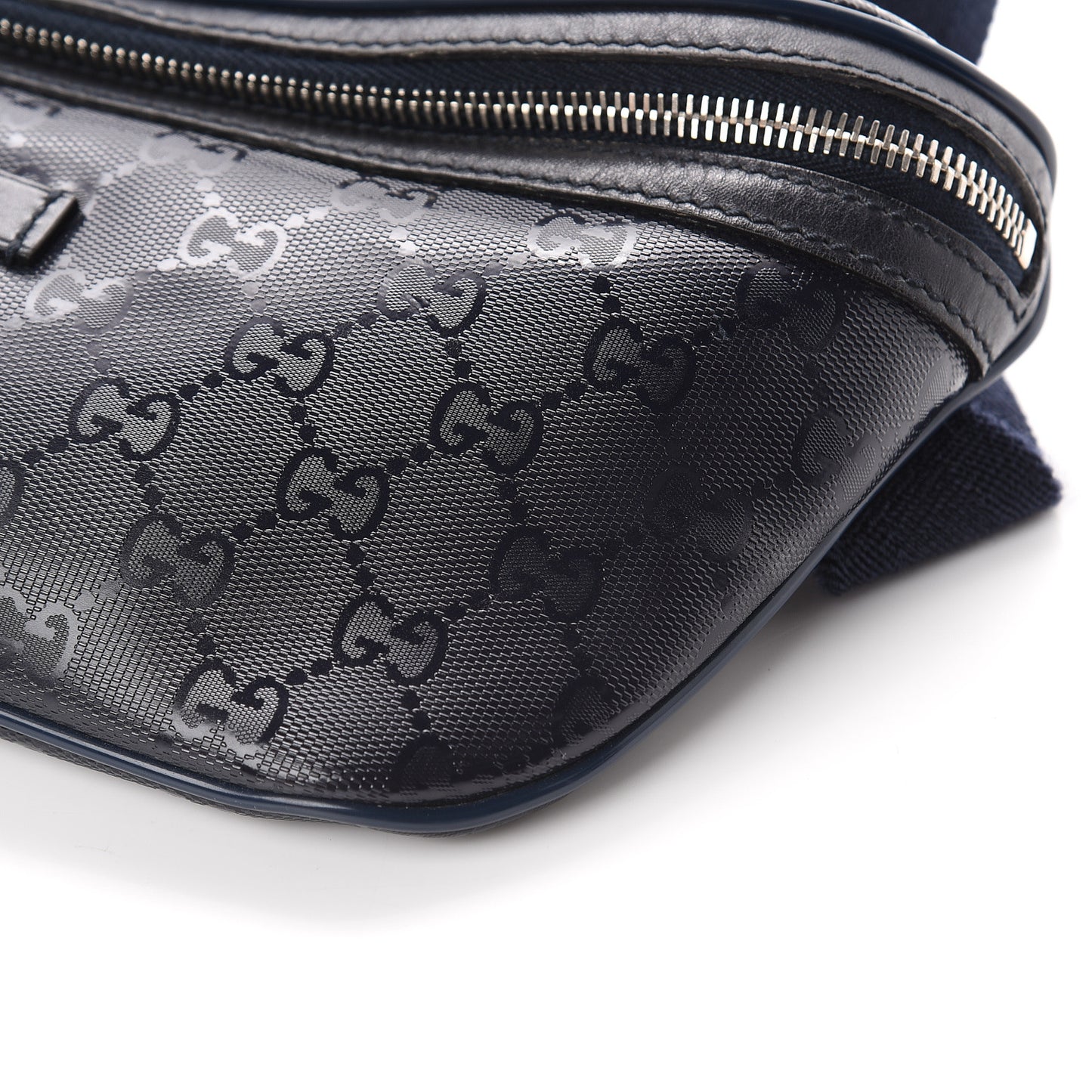 Imprime Monogram Belt Bag Navy