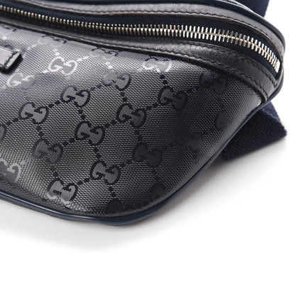 Gucci Imprime Monogram Belt Bag Navy 8 of 8