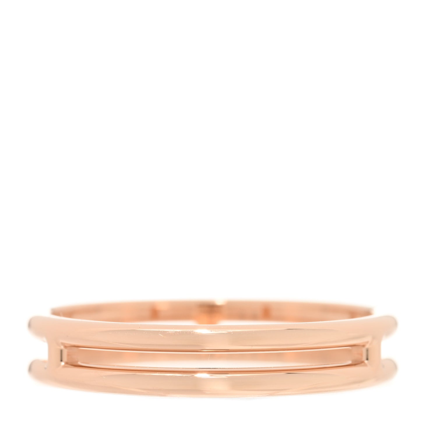 18K Rose Gold Ariane Wedding Band Ring 54 7