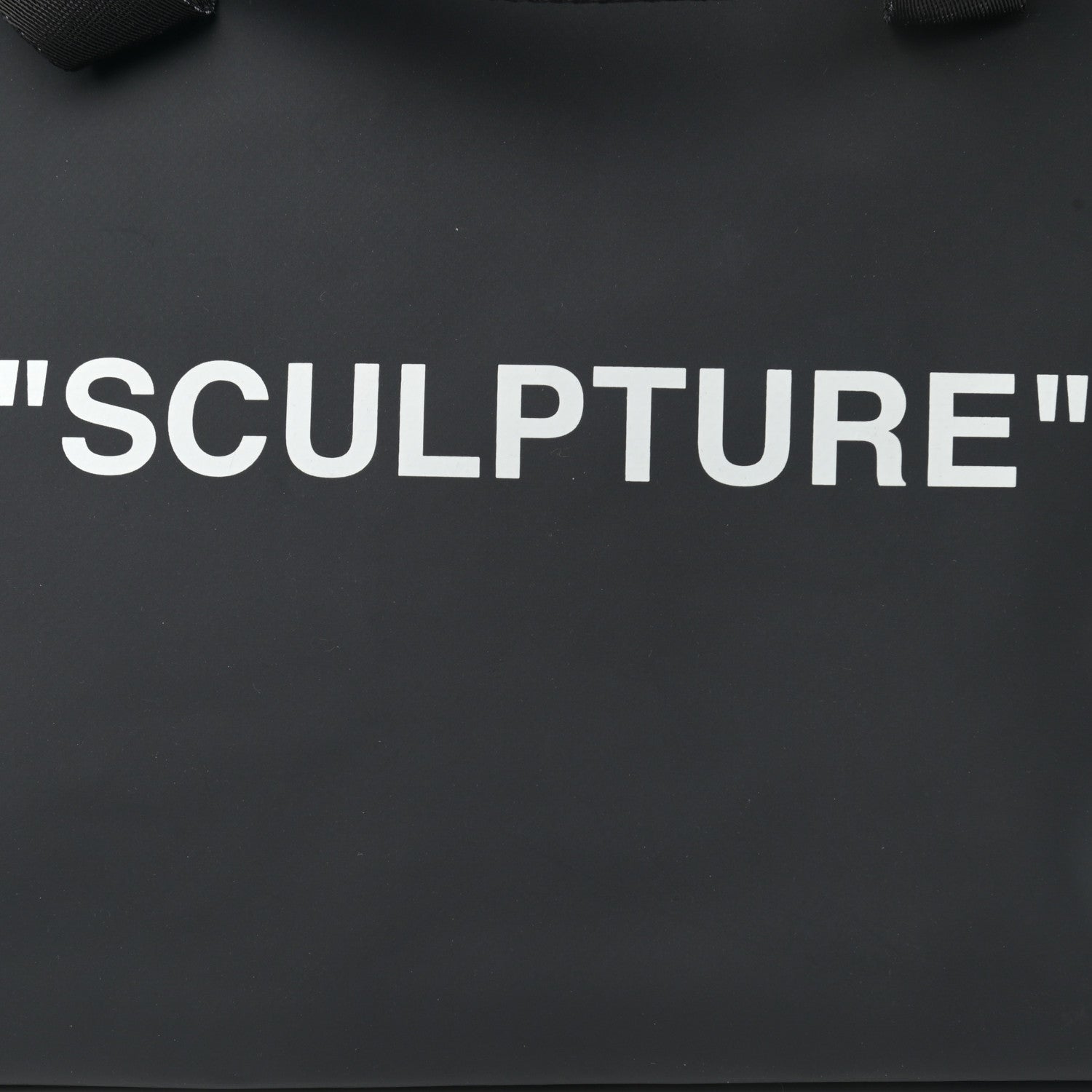 Off-White Nylon Sculpture Tote Bag Black 8 of 13